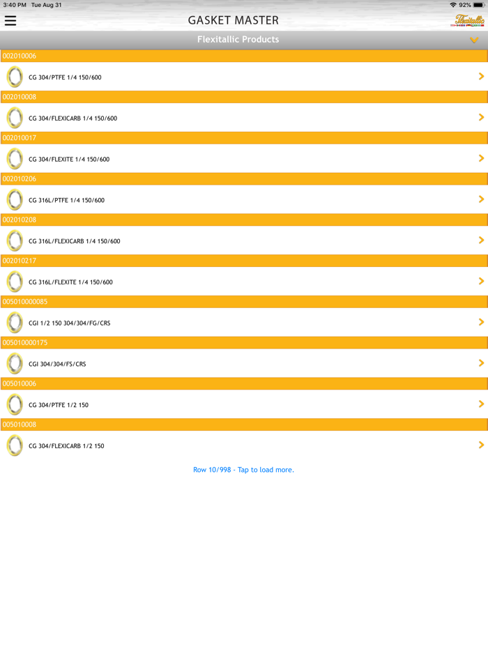 Gasket Master Flexitallic