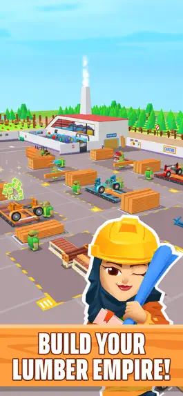 Game screenshot Idle Lumber: Кликер Фабрика mod apk