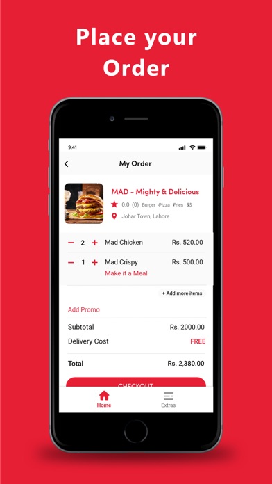 House Cafe - Food Delivery Screenshot