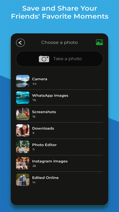 Photo Albums for Your Friends Screenshot