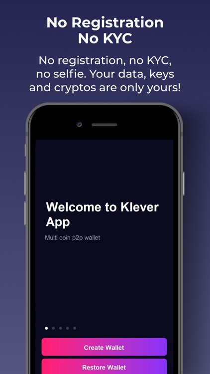 Klever: Secure Crypto Wallet screenshot-2