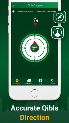 Game screenshot Qibla Compass Direction hack