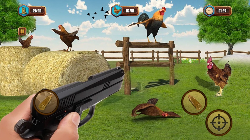 #3. Bird Games : Sniper 3d (iOS) 由: Muhammad Bilal Ayoub