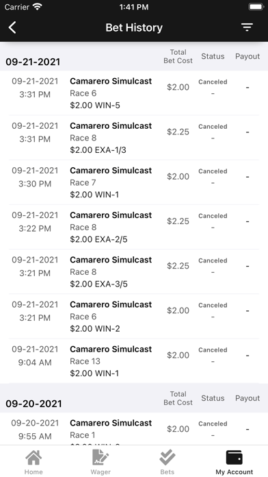 Hipodromo Camarero Screenshot