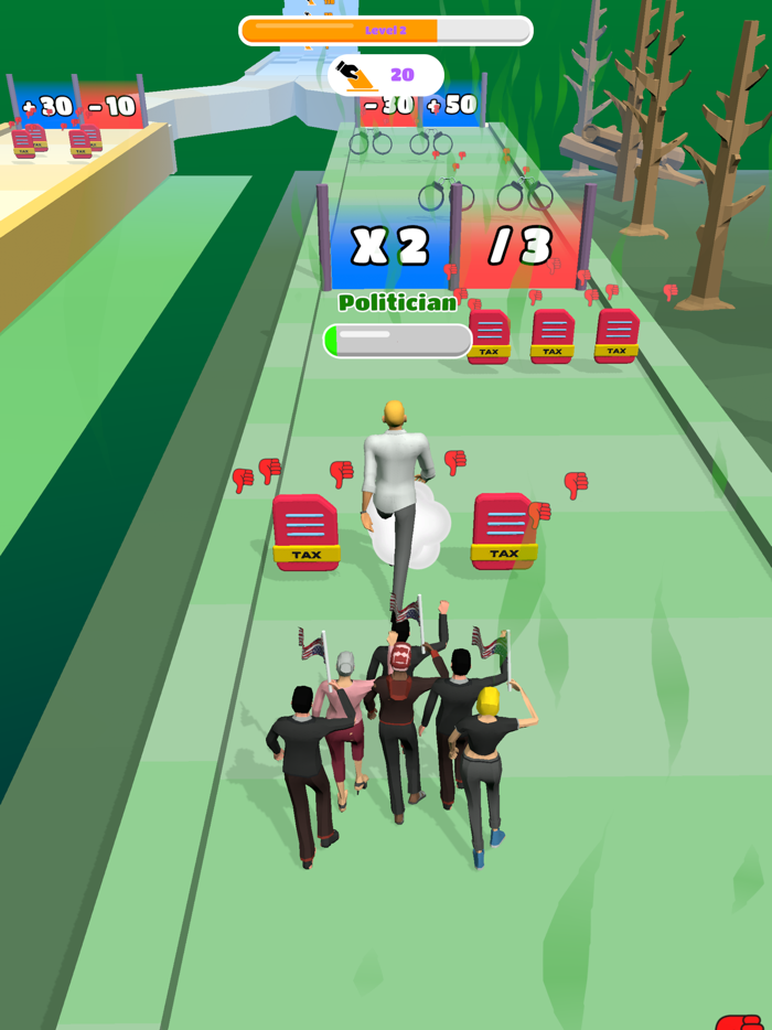Election Run 3D