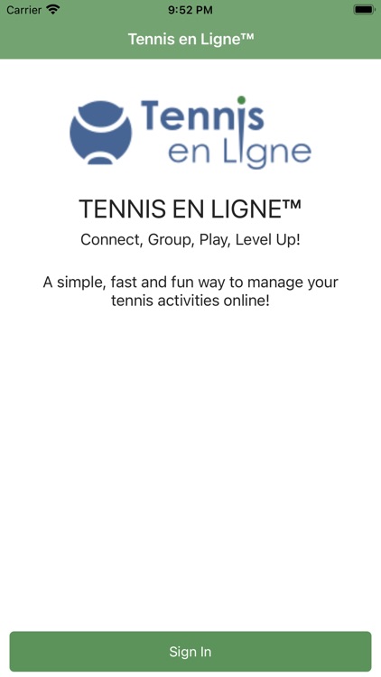 Tennis en Ligne