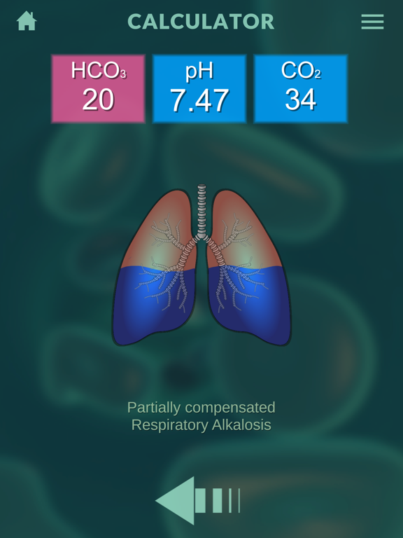 ABGs NOW! iPad screenshot 6 - Medical app