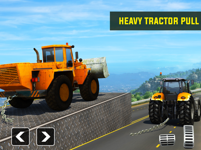 Chained Car Crash-Tractor Pull