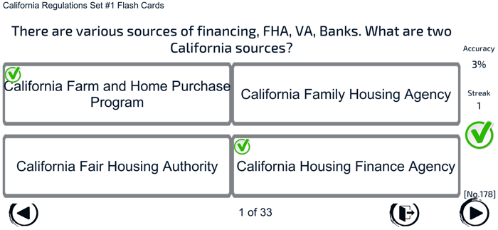 CA Real Estate Exam Flashcards