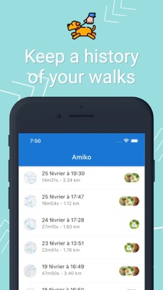 Amiko - Dog walk tracker screenshot 3