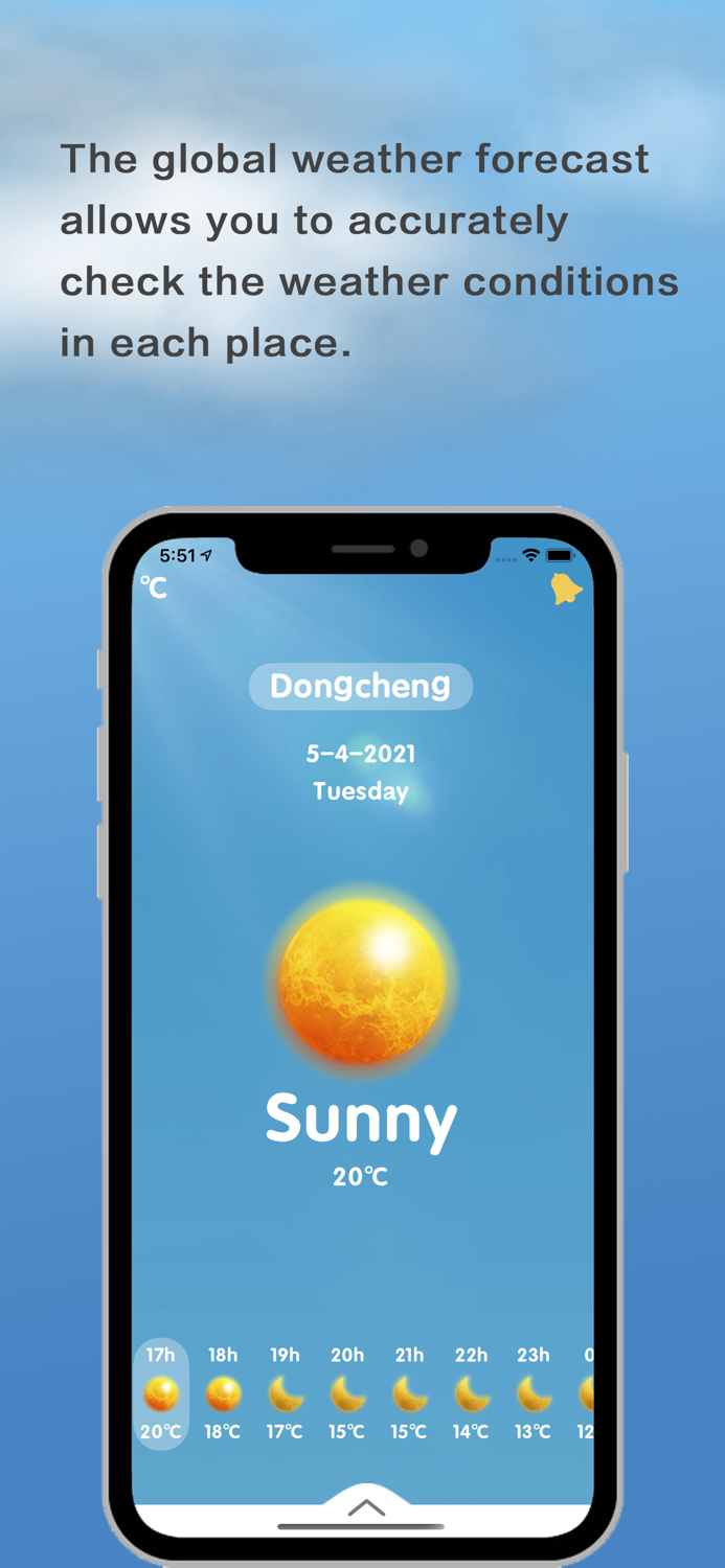weather：live weather and radar
