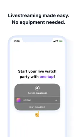 Game screenshot is.online - live watch parties apk