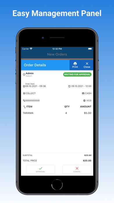 FoodMark Merchant Screenshot
