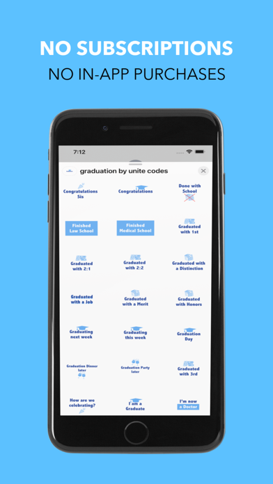 Screenshot #2 pour Graduation by Unite Codes