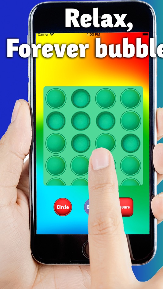 #1. Pop Push Rubber Bubble (iOS) بواسطة: Ewgeniy Isurov