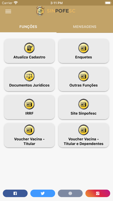 SINPOFESC Screenshot