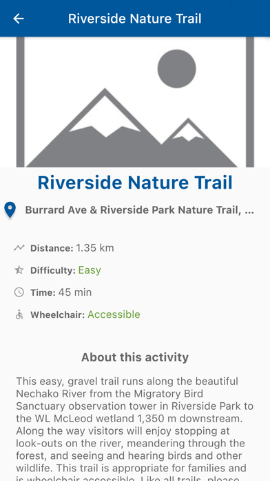 Vanderhoof Chamber Screenshot