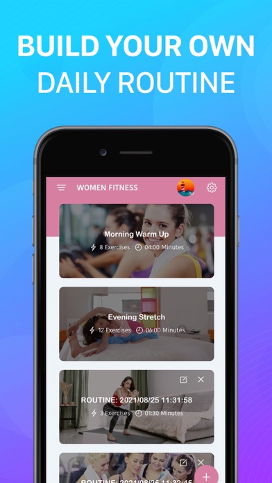 Female Fitness At Home Screenshot