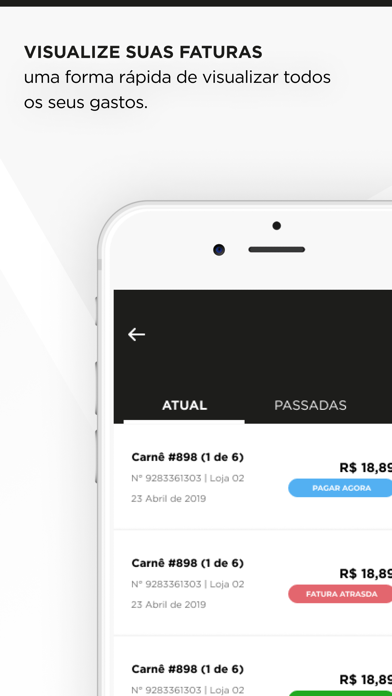 Cartão Objetiva Screenshot