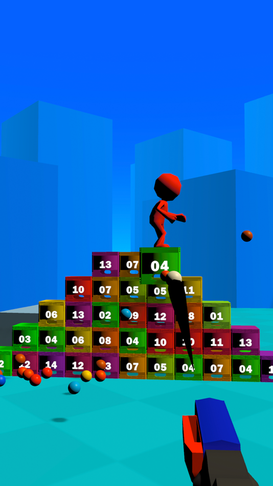 #4. Milk Crate Fall Challenge 3D (iOS) By: Skilljoy, LLC