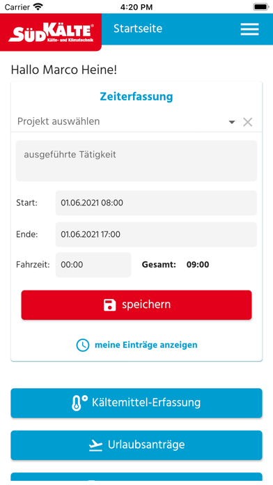 Screenshot #2 pour Südkälte