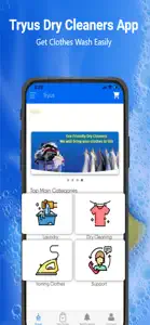 Tryus DryCleaners screenshot #1 for iPhone