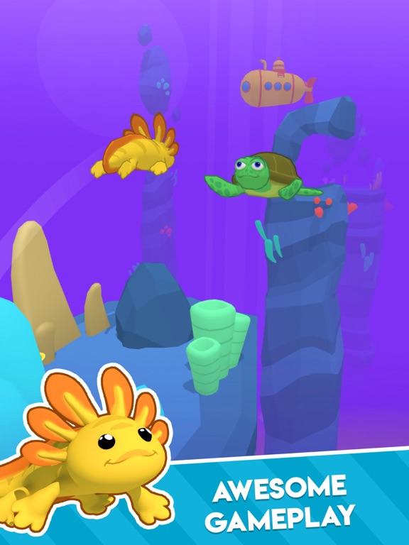 Screenshot #5 pour Axolotl Rush