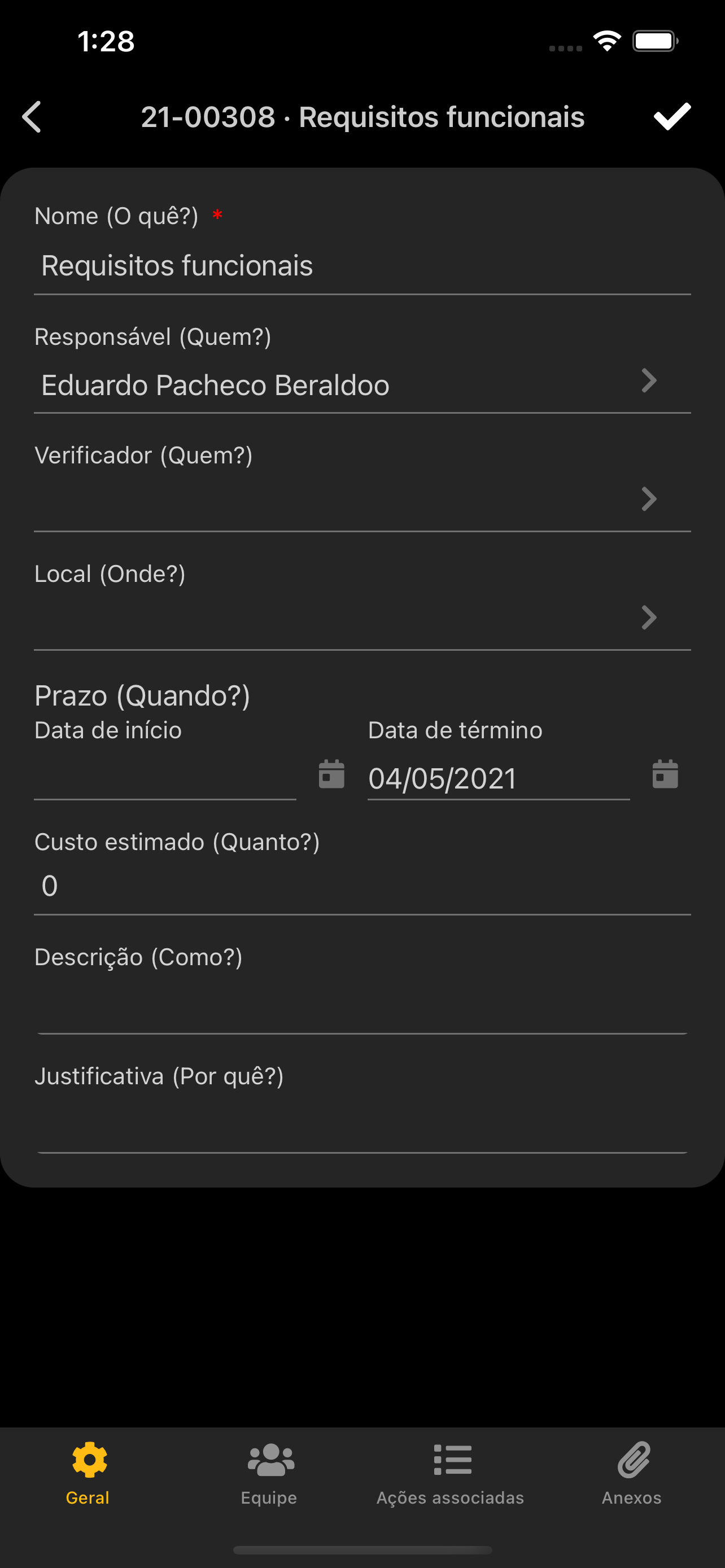 Qualiex Minhas Ações