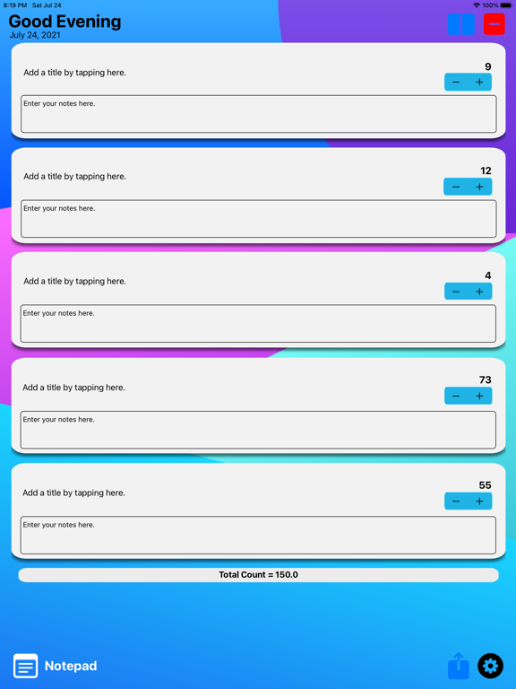 Screenshot #5 pour CounterPlusMinus