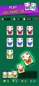 Solitaire Triple 3D screenshot #1 for iPhone