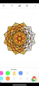 Cool Mandala Coloring Pages screenshot #3 for iPhone