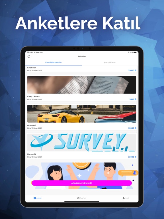 Screenshot #4 pour Survey Mobile