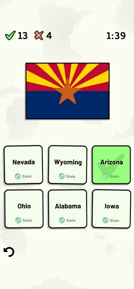 Game screenshot US States Quiz apk