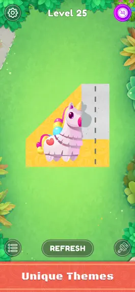 Game screenshot Paper Folding Puzzle Game mod apk