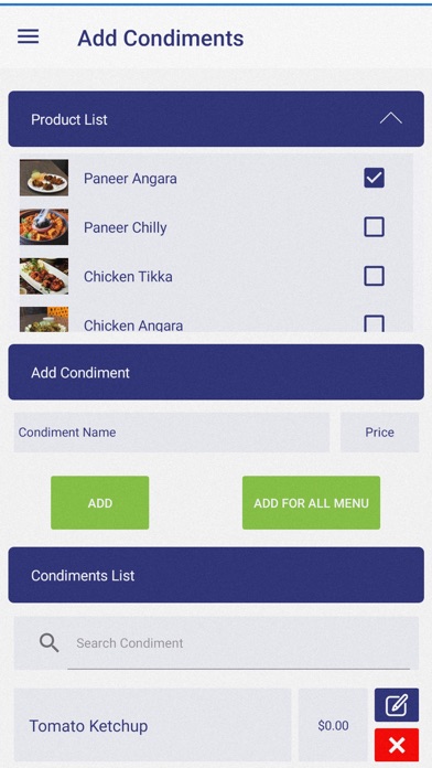 curbsidemall Restaurants Screenshot