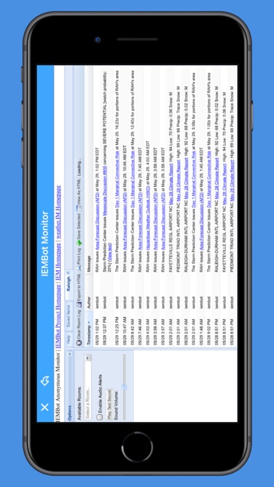 Screenshot #3 pour IEM Mobile