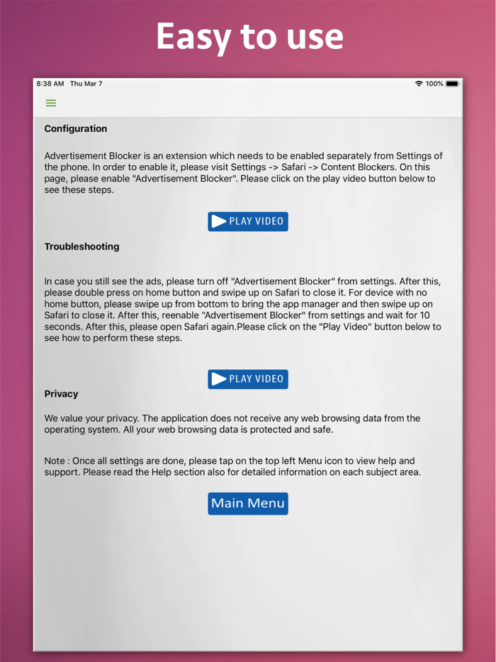 Advertisement Blocker