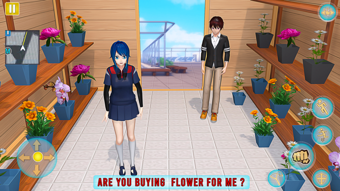 Anime Girl Yandere School Life