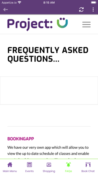 Project:U Online Screenshot