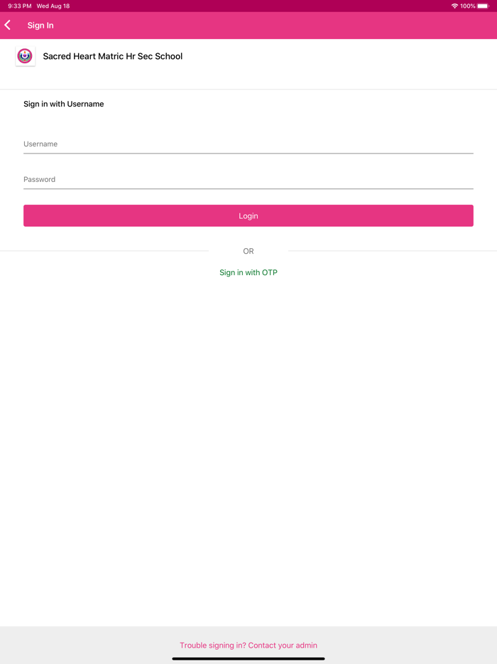 Sacred Heart Matriculation HSS