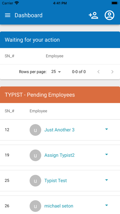 Workforce Visa Tracker Screenshot