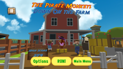 Pirate Monkey Run! 2 Screenshot
