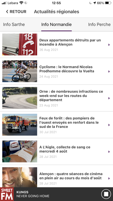 Sweet FM - France Screenshot