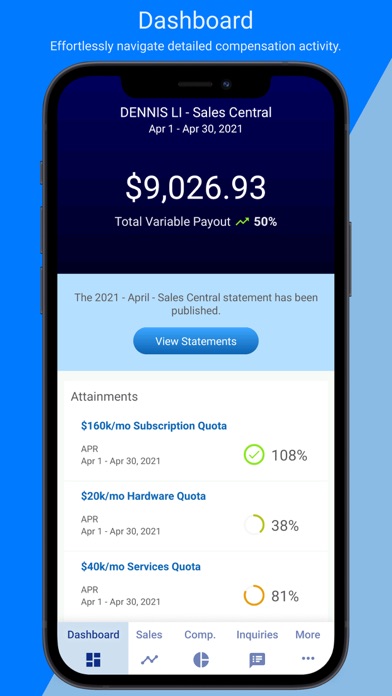 SalesVista Screenshot