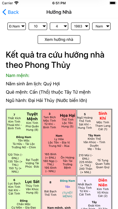 La Bàn Phong Thủy Screenshot