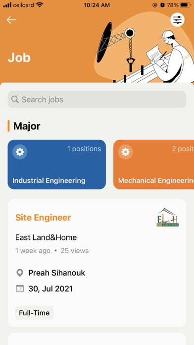 Khmer Engineering Job Screenshot