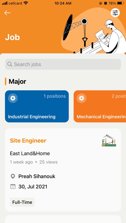 Khmer Engineering Job