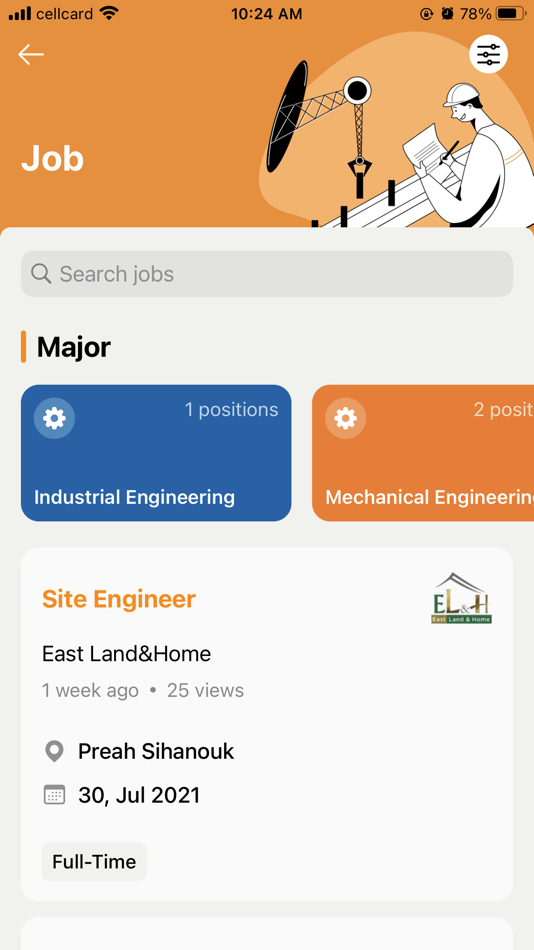 #3. Khmer Engineering Job (iOS) Bởi: Ratana Seng