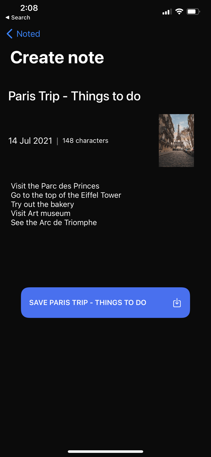 Noted Modern and Minimal Notes