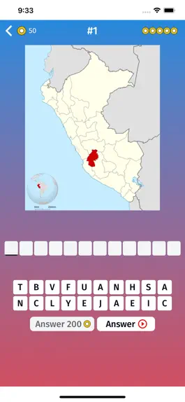 Game screenshot Peru: Regions & Provinces Quiz mod apk